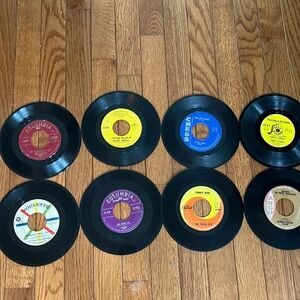 Lot of 8-‎ 45 7” vinyl records Joey Dee Marathons Chuck Berry Tommy Dorsey Bobby
